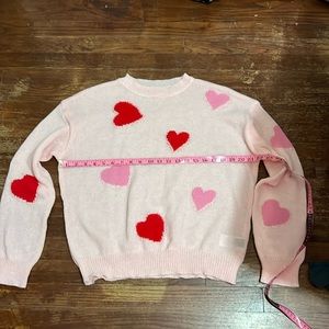 Heart sweater